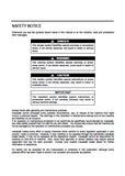 Kawasaki 135ZV-2 WHEEL LOADER Operation and Maintenance manual