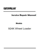 Caterpillar Cat 924K Wheel Loader (Prefix SNZ) Service Repair Manual (SNZ00001 and up)