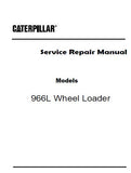 Caterpillar Cat 966L Wheel Loader (Prefix FRS) Service Repair Manual (FRS00001 and up)