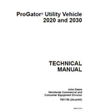 John Deere ProGator Utility Vehicle 2020 Service Repair Manual (TM1759)