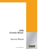 CASE 3550 Crawler Dozer Service Repair Manual