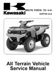 2009 Kawasaki KVF750E9F Service Repair Manual