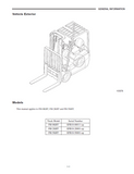 Mitsubishi FB10KRT Forklift Trucks Chassis, Mast and Options Service Repair Manual SN:EFB10-00011-UP