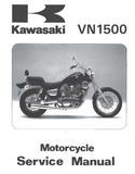 1991 KAWASAKI VN1500-B5 Service Repair Manual