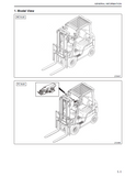 MITSUBISHI FGC20N HO FORKLIFT TRUCKS CHASSIS, MAST AND OPTIONS Service Repair Manual SN：AF90-10121-20120