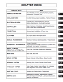 MITSUBISHI FGC33N FORKLIFT TRUCKS CHASSIS, MAST AND OPTIONS Service Repair Manual SN：AF83F-60121-UP
