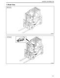 MITSUBISHI FGC33N FORKLIFT TRUCKS CHASSIS, MAST AND OPTIONS Service Repair Manual SN：AF83F-60121-UP