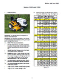 Cub Cadet SLT 1554 Lawn Tractor Service Repair Manual