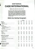 Case IH Case International 235 Tractor Service Repair Manual