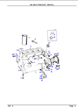 Massey Ferguson MF 294 S TRACTOR Parts Catalogue Manual