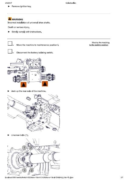 CLAAS SCORPION 635 Telehandler (Type K30) Telehandlers Service Repair ...