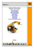 JCB 536-60 Telescopic Handler Service Repair Manual Serial Number range: TBA