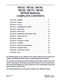 New Holland TM155 Tractor Service Repair Manual