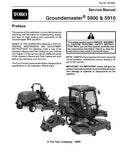 Toro Groundsmaster 5910 Service Repair Manual