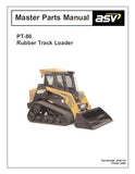 ASV Posi-Track PT-80 Track Loader Parts Catalogue Manual