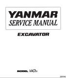 Yanmar ViO20 Excavator Service Repair Manual