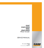 CASE 856C Motor Grader Service Repair Manual