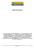 New Holland T8.410 696110059 PST TIER 2 Tractor Service Repair Manual [ZERE08100 - ]