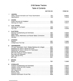 CASE IH 2120 Tractor Service Repair Manual