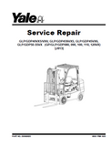 YALE (J813) GDP45VX6 LIFT TRUCK Service Repair Manual