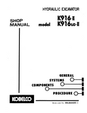 KOBELCO K916LC-II HYDRAULIC EXCAVATOR Service Repair Manual