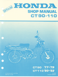 1977 Honda CT90 Service Repair Manual