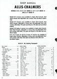 Allis Chalmers MODELS D-14 Tractor Service Repair Manual