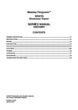 Massey Ferguson WR9725 Windrower Tractor Service Repair Manual