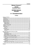 Massey Ferguson WR9725 Windrower Tractor Service Repair Manual
