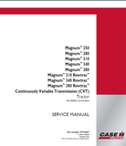 CASE IH Magnum™ 380 CVT TIER 4B Tractor Service Repair Manual [ZFRF03123 - ]