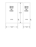 CASE 750 Crawler Dozer Service Repair Manual