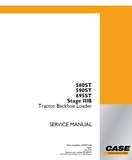CASE 695ST Stage IIIB Tractor Backhoe Loader Service Repair Manual