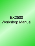 HITACHI EX2500 EXCAVATOR Service Repair Manual
