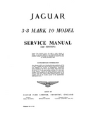 1963 Mkx 3.8 Litre Service Repair Manual