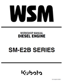 KUBOTA D722-E2B DIESEL ENGINE Service Repair Manual