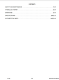 Bobcat Surface Planer Service Repair Manual S/N 231100101 And Above