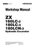 HITACHI ZAXIS ZX 180LCN-3 EXCAVATOR Service Repair Manual