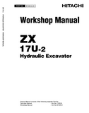 HITACHI ZAXIS ZX 17U-2 EXCAVATOR Service Repair Manual