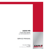 CASE IH A8800 MR Cane Harvester Service Repair Manual (from PIN PRCY8800VFPA02199)