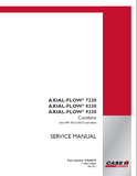 CASE IH AXIAL-FLOW 7230 Combine Service Repair Manual (from PIN YDG218533 and above)
