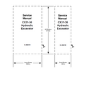 CASE CX36 Hydraulic Excavator Service Repair Manual