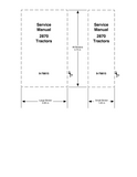 CASE IH 2870 Tractor Service Repair Manual