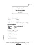 LIEBHERR LH150EC Hydraulic Excavator Service Repair Manual