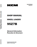 Kawasaki 95Z7B Wheel Loader Service Repair Manual (Serial No. 97J2-5001 and up)