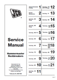 JCB Hammermaster 360 Range ROCKBREAKERS Service Repair Manual