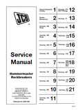 JCB Hammermaster 2350, 2950, 3850, 3950 ROCKBREAKERS Service Repair Manual