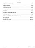 Bobcat TL470(X) Telescopic Handler Service Repair Manual S/N: AVM611001 AND Above