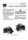 Toro Sand Pro and Infield Pro 3040 5040 Service Repair Manual