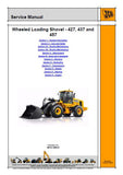 JCB 457 Wheeled Loading Shovel Service Repair Manual from 1907000