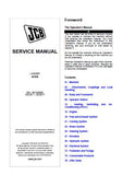 JCB 419S Wheel Loader Service Repair Manual (S/N: 2439651 and up)